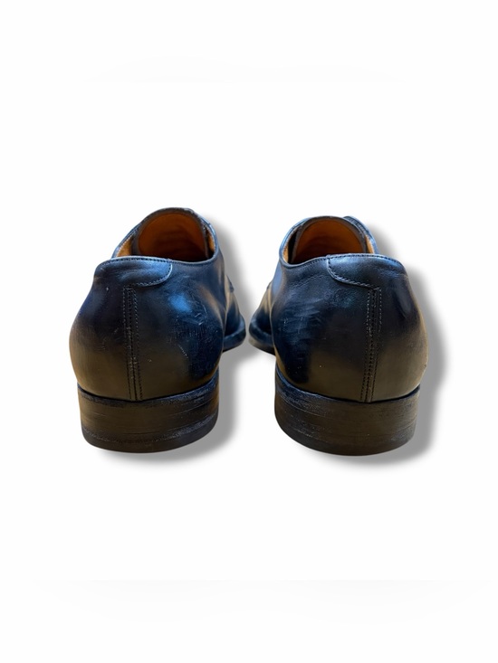 Brooks Brothers Black Captoe Oxfords Shoes Crocket & Jones Made In England US 10 main image 4